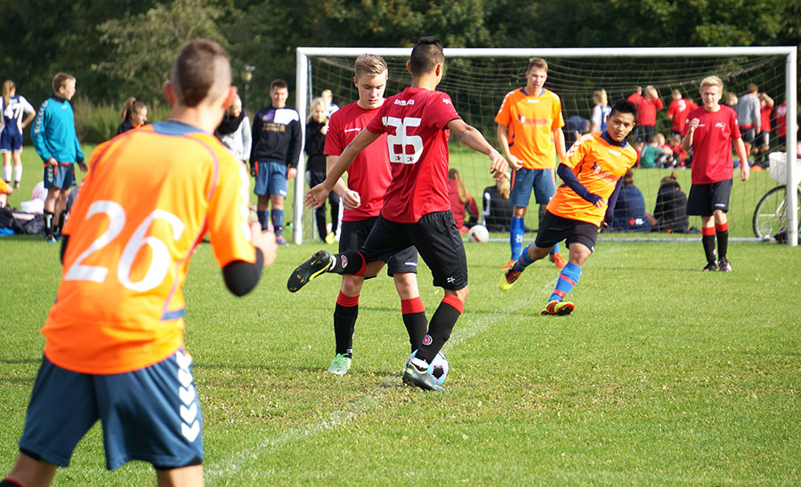 Fodbold linjen på Ølgod Efterskole